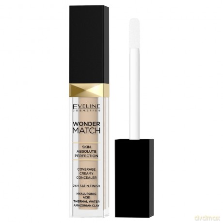 Eveline Wonder Match Korektor kryjący w płynie nr 25 Sand Nude 7 ml