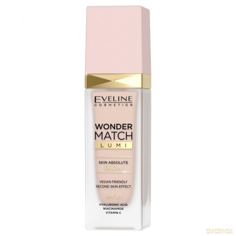 Eveline Wonder Match Lumi Podkład rozświetlający nr 05 Light 30 ml
