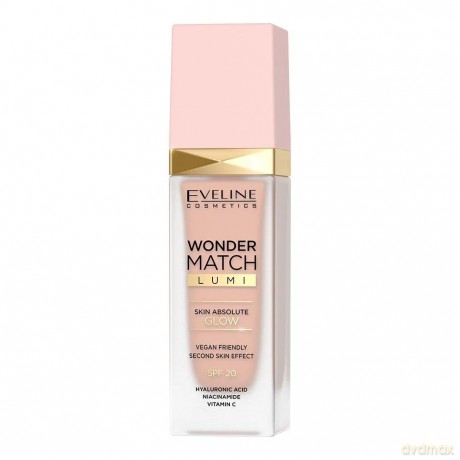 Eveline Wonder Match Lumi Podkład rozświetlający nr 10 Vanilla 30 ml