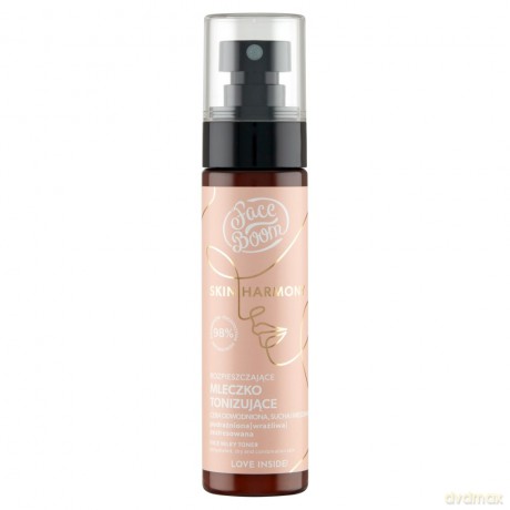 Face Boom Skin Harmony Rozpieszczające mleczko tonizujące - cera odwodniona,sucha i mieszana 75 ml