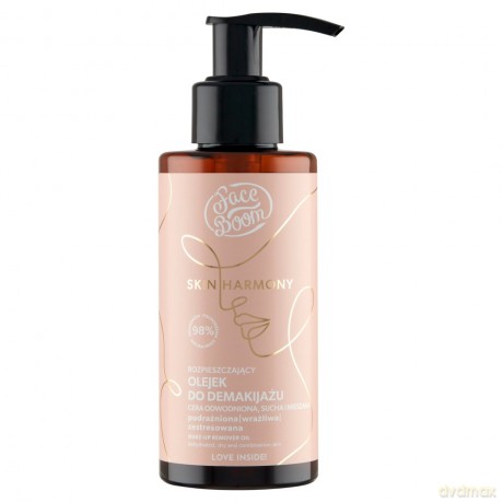 Face Boom Skin Harmony Rozpieszczający Olejek do demakijażu - cera odwodniona,sucha i mieszana 130 ml