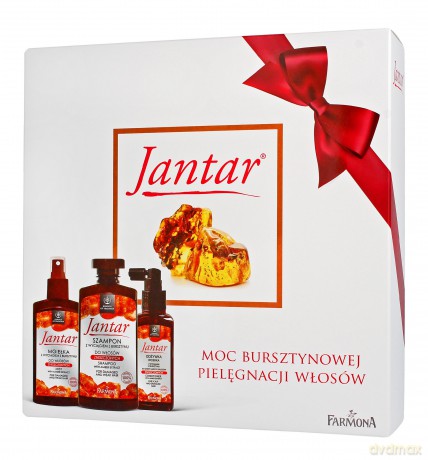 Farmona Zestaw prezentowy Jantar (szampon 330 ml+wcierka 100 ml+mgiełka 200 ml)