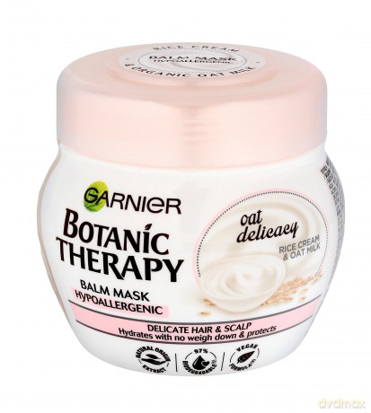 Garnier Botanic Therapy Maska nadająca miękkość Oat Delicacy - do delikatnych włosów i skóry głowy 300 ml