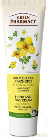 Green Pharmacy Krem do rąk i paznokci - Jaskółcze Ziele 100 ml