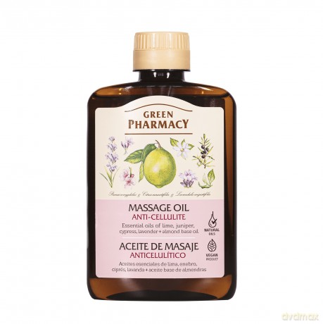 Green Pharmacy Olejek do masażu ciała Anti-Cellulite 200 ml