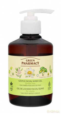 Green Pharmacy Żel do mycia twarzy z Zieloną Herbatą - dla cery mieszanej i tłustej 270 ml