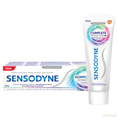 GSK Sensodyne Pasta do zębów Complete Protection + 75 ml