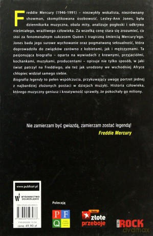 Freddie Mercury. Biografia legendy - Lesley-Ann Jones (tw) [KSIĄŻKA]
