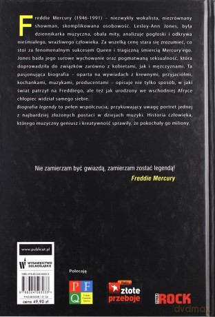 Freddie Mercury. Biografia legendy - Lesley-Ann Jones (tw) [KSIĄŻKA]