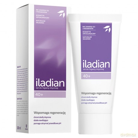 ILADIAN 40+ Żel do higieny intymnej - Wspomaga Regenerację 180 ml
