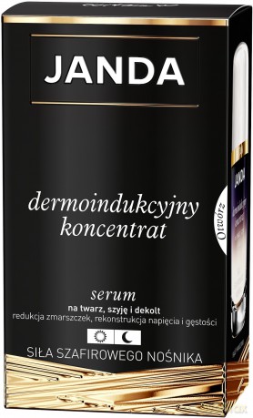 JANDA Dermoindukcyjny Koncentrat-serum na twarz,szyję i dekolt na dzień i noc 30 ml