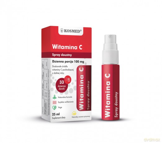 Kosmed Spray doustny Witamina C - suplement diety 25 ml