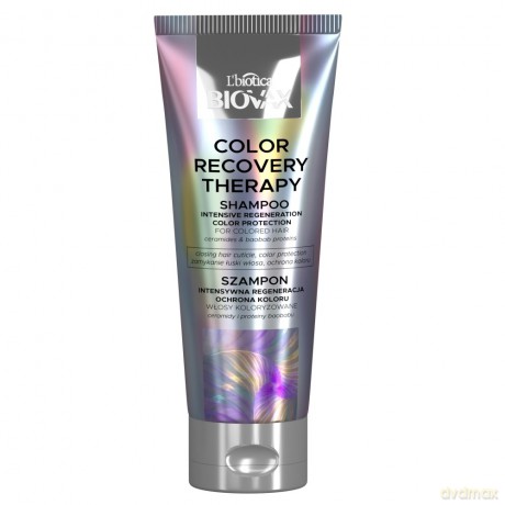 L`BIOTICA Biovax Color Recovery Therapy Szampon do włosów koloryzowanych - Intensywna Regeneracja&Ochrona Koloru 200 ml