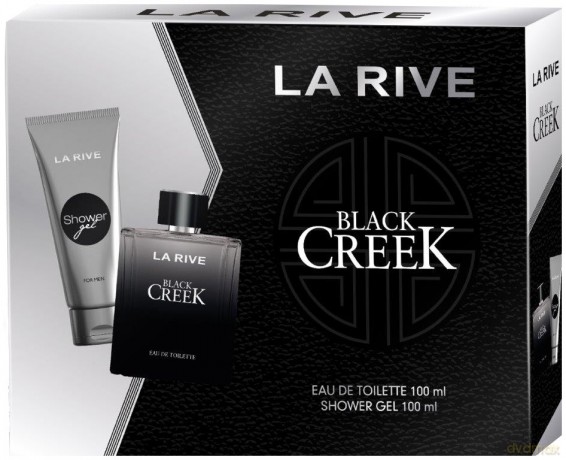 La Rive for Men Zestaw prezentowy Black Creek (woda toaletowa 100 ml+żel pod prysznic 100 ml)