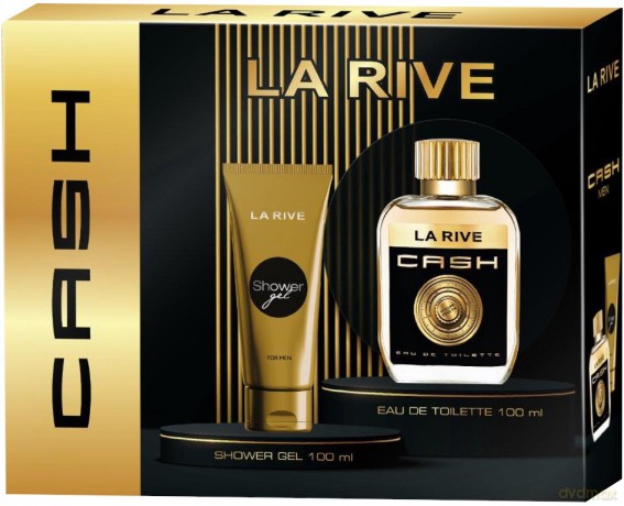 La Rive for Men Zestaw prezentowy Cash (woda toaletowa 100 ml+żel pod prysznic 100 ml)