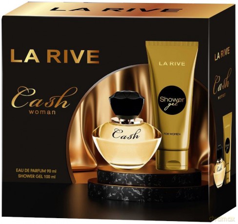 La Rive for Woman Zestaw prezentowy Cash (woda perfumowana 90 ml+żel pod prysznic 100 ml)