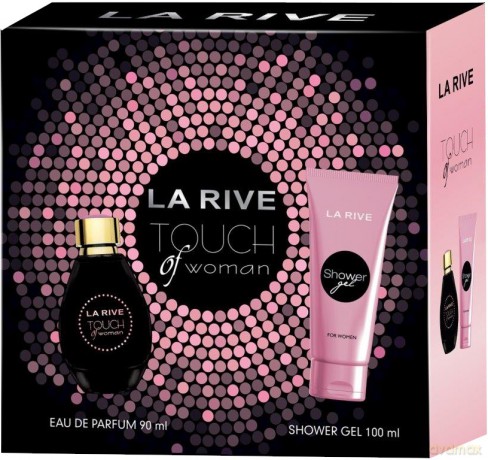 La Rive for Woman Zestaw prezentowy Touch of Woman (woda perfumowana 90 ml+żel pod prysznic 100 ml)