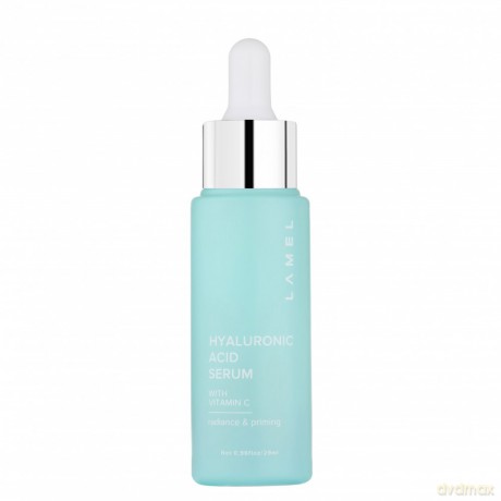 LAMEL Basic Serum do twarzy z kwasem hialuronowym i witaminą C na dzień i noc 29 ml