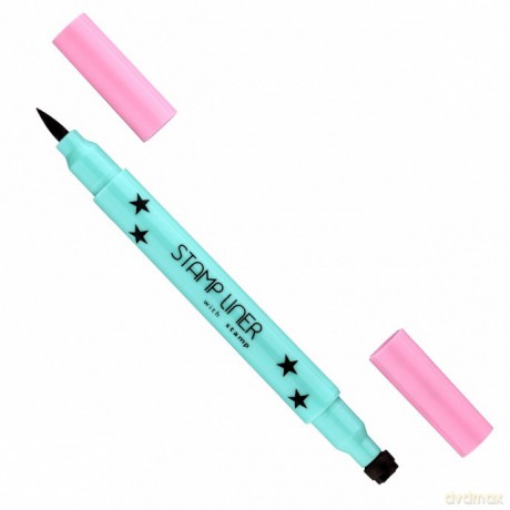LAMEL OhMy Dwustronny Eyeliner z pieczątką w kształcie gwiazdki - Stamp Liner 1.1 ml