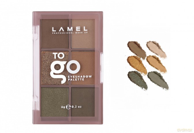 LAMEL OhMy Paletka cieni do powiek To Go Eyeshadow nr 403 6g