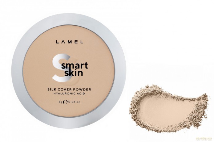 LAMEL Smart Skin Puder kompaktowy do twarzy Silk Cover nr 401 8g
