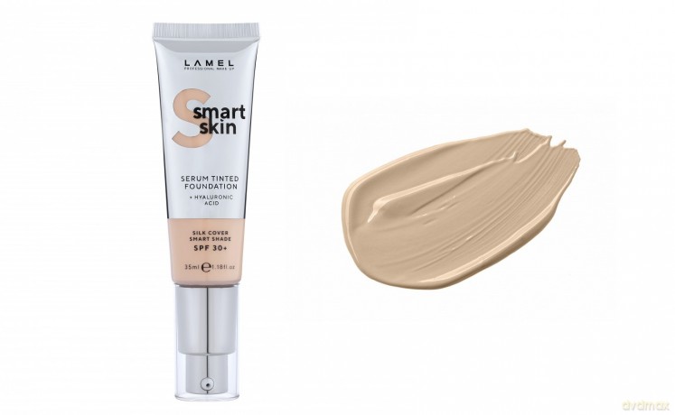 LAMEL Smart Skin Serum Tinted Foundation Podkład nawilżający z kwasem hialuronowym nr 403 Ivory 35 ml
