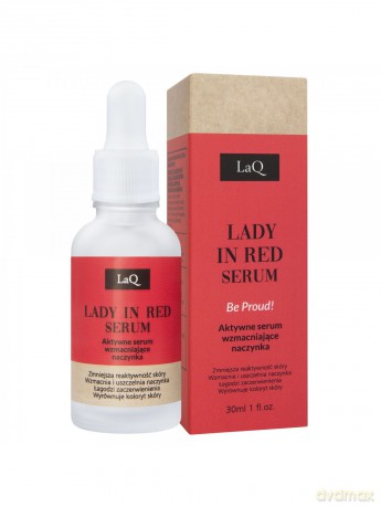 LaQ Lady in Red Serum Aktywne Serum wzmacniające naczynka Be Proud! 30 ml