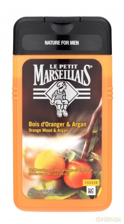 Le Petit Marseillais Żel pod prysznic 3w1 dla mężczyzn Drzewo Pomarańczowe & Argan 250 ml