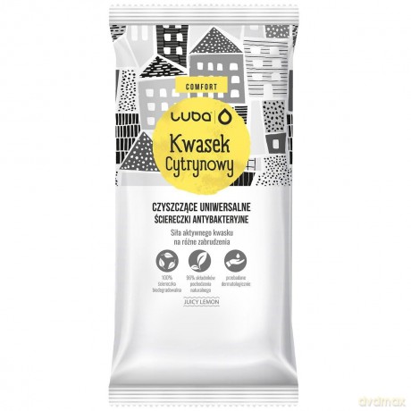 LUBA COMFORT ściereczki uniwer. Kwasek cytr.