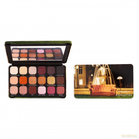 Makeup Revolution Friends Cienie do powiek For Flaw I`ll Be There For You (18)
