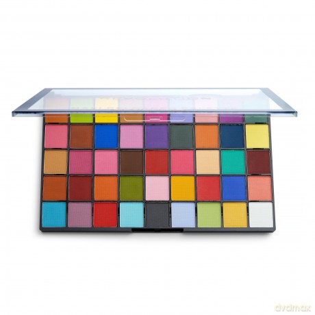 Makeup Revolution Maxi Reloaded Palette (45) Paleta cieni do powiek Monster Mattes 1 szt.