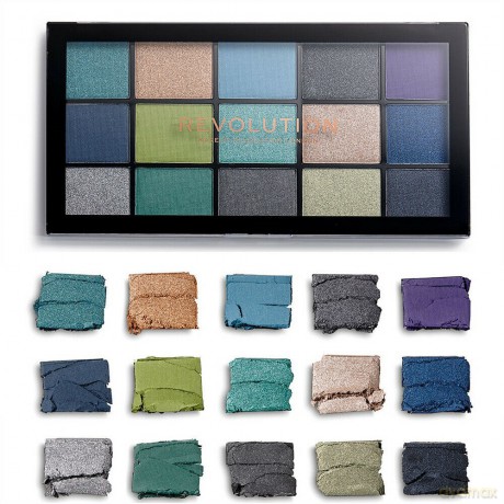 Makeup Revolution Paleta cieni do powiek Reloaded Deep Dive
