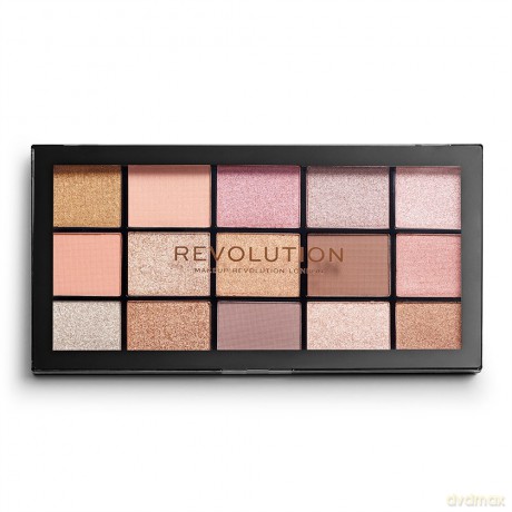 Makeup Revolution Paleta cieni do powiek Reloaded Fundamental 1 szt.