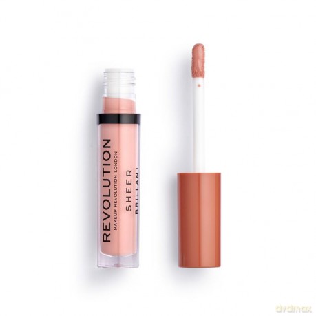 Makeup Revolution Piece of Cake 101 Pomadka do ust w płynie Sheer Brillant