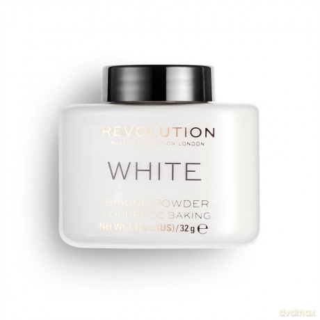 Makeup Revolution Puder sypki, Loose Baking Powder White, 32 g
