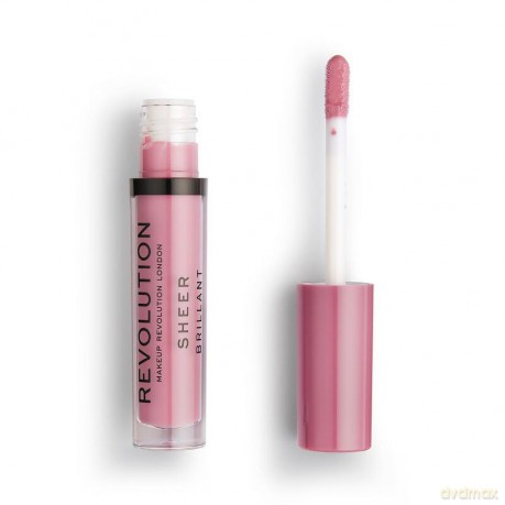 Makeup Revolution Violet 143 Pomadka do ust w płynie Sheer Brillant