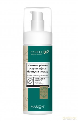 Marion Coffee Up Kawowa Pianka oczyszczająca do mycia twarzy 150 ml