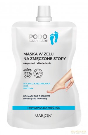 Marion Podo Daily Care Maska w żelu na zmęczone stopy - ukojenie i odświeżenie 50 ml