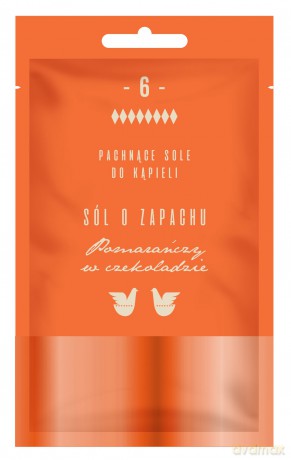 MARION Sól do kąpieli Pomarańcza w czekoladzie 40g