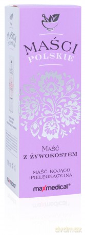 MaxMedical Maści Polskie - Kojąco Pielęgnacyjna Maść z Żywokostem 100 ml