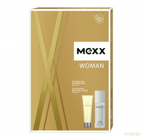 Mexx Zestaw prezentowy Woman (dezodorant atomizer 75 ml + żel pod prysznic 50 ml)