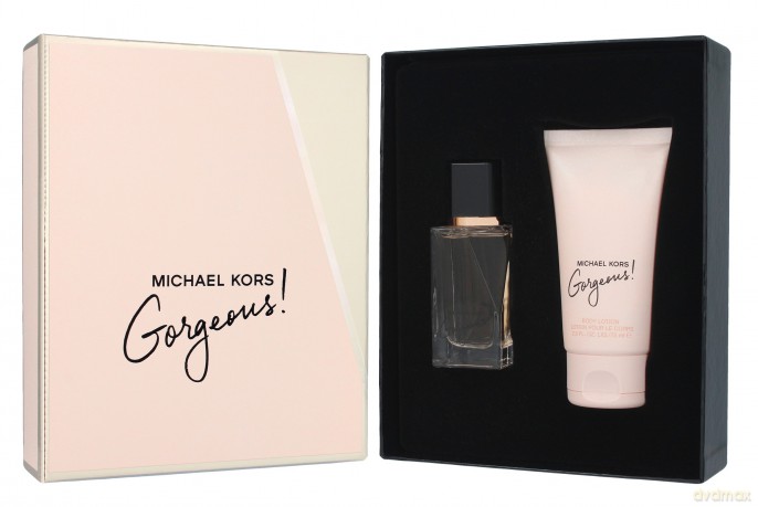 Michael Kors Zestaw prezentowy Gorgeous (woda perfumowana 30 ml+balsam do ciała 75 ml)