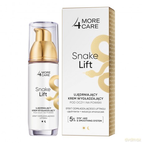 More4Care Snake Lift Ujędrniający Krem wygładzający pod oczy i na powieki 35 ml