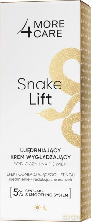 More4Care Snake Lift Ujędrniający Krem wygładzający pod oczy i na powieki 35 ml