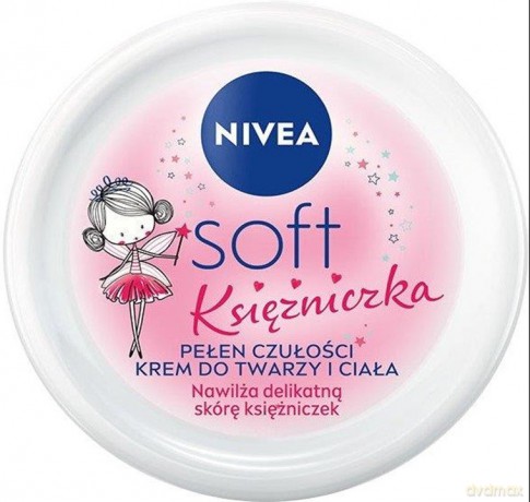 Nivea Krem SOFT - Księżniczka pudełko 100 ml