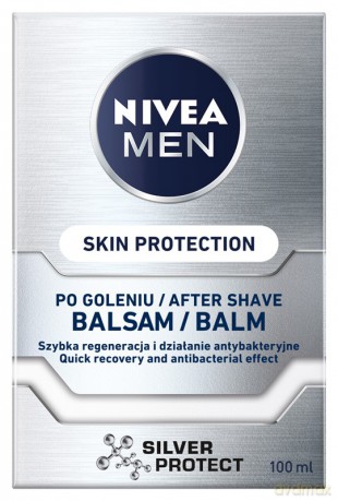Nivea Men Regenerujący Balsam po goleniu SILVER PROTECT 100 ml