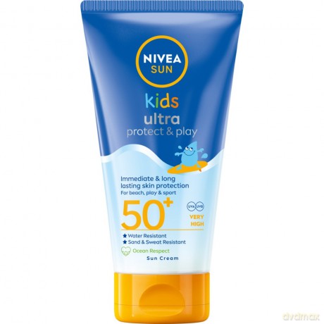 Nivea Sun Kids Balsam ochronny na słońce dla dzieci Ultra Protect&Play SPF50+ 150 ml