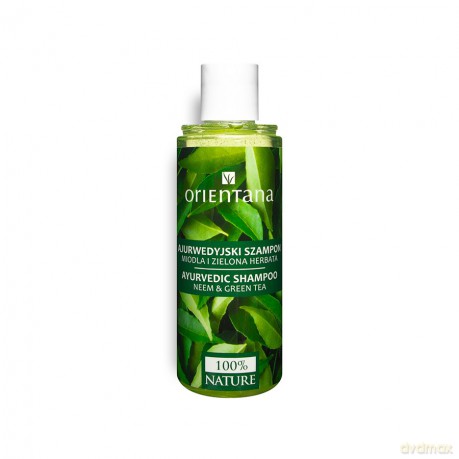 ORIENTANA Ajurwedyjski Szampon do włosów - Neem i Zielona Herbata 210 ml
