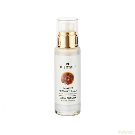 ORIENTANA Booster rozświetlający do twarzy - Reishi i Różeniec Górski 30 ml