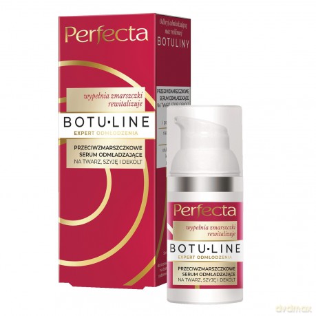 Perfecta Botu-Line Przeciwzmarszczkowe Serum odmładzające na twarz,szyję i dekolt 30 ml